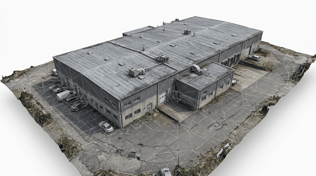 Textúrázott 3D mesh modell – fotogrammetriai rekonstrukció
